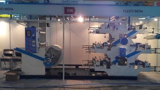 FLEXO PRINTING MACHINE FOR WOVEN SACK HDPE BAGS amp POLY [upl. by Seagraves]