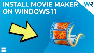 How to install Windows Movie Maker on Windows 11 in 2024 [upl. by Thorley]