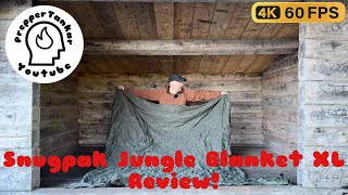 Snugpak Jungle Blanket XL review The perfect emergency blanket [upl. by Oigile507]