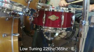 Pearl Masters all Maple Snare 5 12 x 14 Tunings Low Medium High review [upl. by Che376]