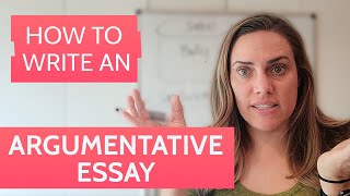 How to Write an Argumentative Essay  Advance Writing [upl. by Siravrat]