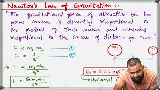 Gravitation  Lecture 01  Newton’s Law of Gravitational Force  A2 Physics 9702 [upl. by Abbie957]