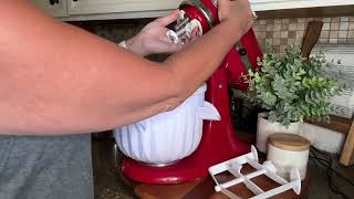 Ice Cream Maker Attachment for KitchenAid Stand Mixer Ice Cream Bowl Review [upl. by Benedikt420]