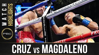 Cruz vs Magdaleno HIGHLIGHTS October 31 2020  PBC on SHOWTIME PPV [upl. by Anod]