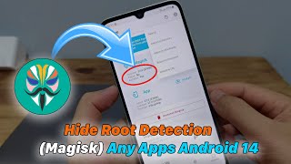 How To Hide Root Detection Magisk Any Apps On Android 14  2024 [upl. by Hentrich945]