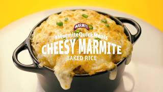 Cheesy Marmite Baked Rice [upl. by Esmaria]