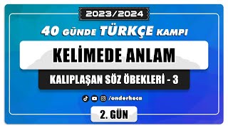 14 KALIPLAŞAN SÖZ ÖBEKLERİ  3  SORU ÇÖZÜMÜ  PARAGRAF KAMPI  Önder Hoca [upl. by Ybroc]