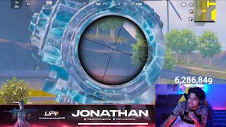 OMG 😱 FINALLY JONATHAN REVELED HIS SENSITIVITY ON LIVE STREAM  JONATHAN GAMING SENSITIVITY [upl. by Nylicaj563]