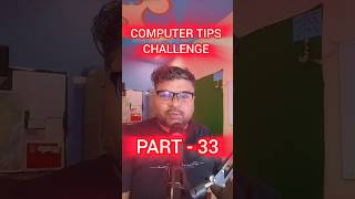 Cell Formatting ll Apply Border in cell ll Computer Tips Challenge Part 33 youtubeshort tech [upl. by Norret825]