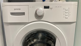 Gorenje WS512SYW TestService mode [upl. by Rivi]