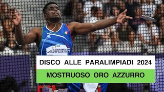 Atletica Ganeshamoorthy è oro nel disco alle Paralimpiadi Manu fa sognare nei 100 metri [upl. by Somerville]