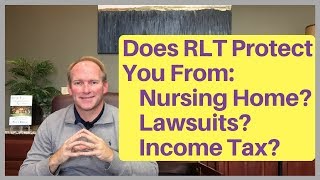 Does a Revocable Living Trust Protect From Nursing Home Lawsuits or Income Tax [upl. by Akimrehs]