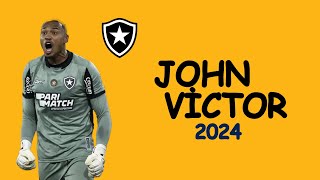 John Victor  Skills amp Goalkeeper Saves  2024  Welcome to Galatasaray [upl. by Aihsatsan650]