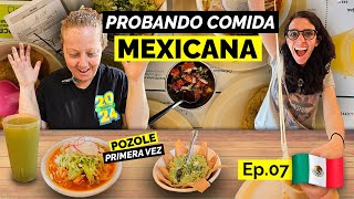 Probando COMIDA MEXICANA en LA CASA DE TOÑO  POZOLE por PRIMERA VEZ [upl. by Daley]