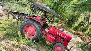 Mahindra 415 di tractor goes to 9point cultivator performance in solam land Mohantractorslife [upl. by Anse]