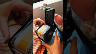 How to Load Film into Rolleiflex Tele rolleiflex rolleiflextele [upl. by Ameerak]