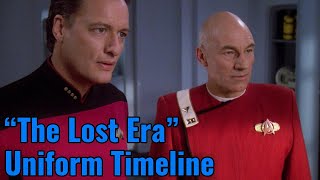 quotThe Lost Eraquot Uniform Timeline  Star Trek Costume Guide [upl. by Spense]