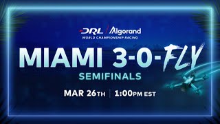 Drone Racing Leagues Miami 30FLY Semifinals [upl. by Lezlie968]