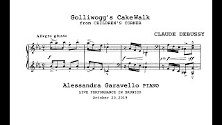 Debussy Golliwoggs cakewalk  Alessandra Garavello piano [upl. by Shandra]