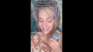 THE BEST EYELINER amp TECHNIQUE FOR MATURE WOMEN [upl. by Recha121]