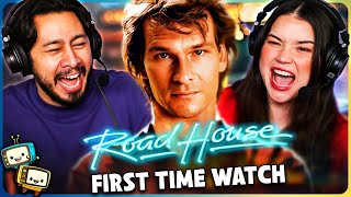 ROAD HOUSE 1989 Movie Reaction  First Time Watch  Patrick Swayze  Sam Elliott [upl. by Aicia748]