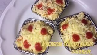 RESEP MAKARONI SCHOTEL KUKUS ALA RUMAHAN MURAH MERIAH [upl. by Namyh]