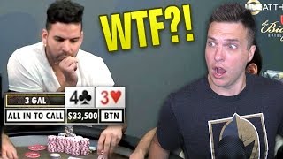 THE CRAZIEST CALL IVE EVER SEEN IN POKER [upl. by Temp]