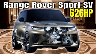 2024 Range Rover Sport SV Sleek Design and Powerful 626HP Engine [upl. by Necila]