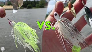 Buzzbait vs Spinnerbait  When To Use Each Classic Bass Fishing Lure [upl. by Neirual]