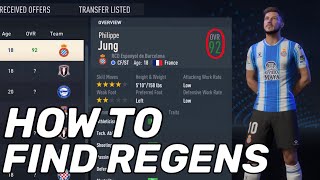 How to Find The BEST Regens in FIFA 23 Career Mode [upl. by Llenhoj601]