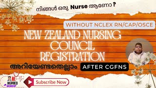 New Zealand Nursing Council RegistrationAfter CGFNS ReportMigrating From UKIrelandMalayalam Live [upl. by Akehsat]