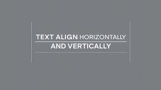 How to text align center Horizontally and Vertically by flex  2025 [upl. by Cash795]