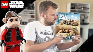 LEGO Star Wars Desert Skiff amp Sarlacc Pit Review EXPENSIVE [upl. by Anaili564]