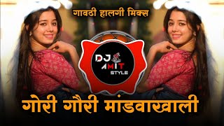 Gori Gavri MandavaKhali  Dance Mix  Dj Amit  Superhit Marathi DJ Song 2024 [upl. by Sivert432]