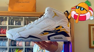 REVIEW JORDAN MVP WHITE BLACK YELLOW OCHRE🤩 [upl. by Renrag427]