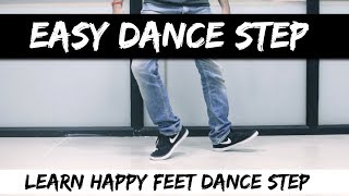 Happy Feet HeelToe Dance Step Tutorial For Beginners  Learn Easy Dance Steps  Vishal Lohkna [upl. by Trik414]