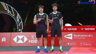 Liang Wei KengWang ChangCHN vs Fajar AlfianM Rian ArdiantoINA  2023 BWF World Tour Finals SF [upl. by Ranit]