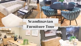 Scandinavian Furniture Tour  Minimalist Sofas Chairs amp Natural Decor [upl. by Neela]