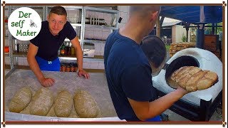 Brot selber backen mit dem Holzofen meine Anfänge [upl. by Eimia]