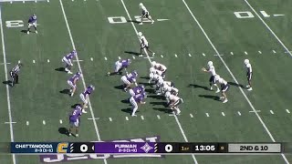 SoCon Match Highlight 2024 Furman vs Chattanooga [upl. by Scevo]