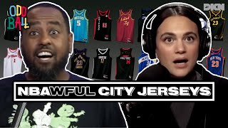 Reaction To The NBA City Edition Jerseys Unveiling  Oddball [upl. by Atinnod641]