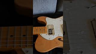 Squier Classic Vibe 70s Telecaster Thinline  Natural electricguitar fender telecaster squier [upl. by Eelsnia]