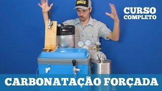 Carbonatação Forçada  O CURSO [upl. by Obala]