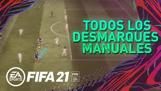 COMO HACER LOS NUEVOS DESMARQUES MANUALES  FORMA DEFINITIVA  FIFA 21 [upl. by Eillehs]