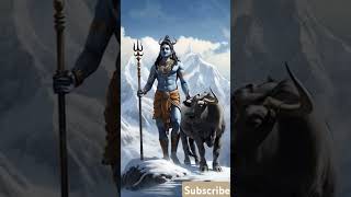 Shiv ji with Nandi shiva nandi shorts youtube hindu sanatan om ytshortsviral shivjistatus [upl. by Hcelemile]