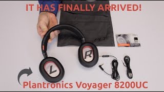 Plantronics Voyager 8200 UC Unboxing Video [upl. by Nednarb869]