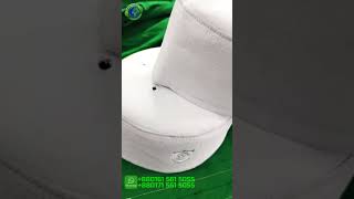 Embroidery with Stone New design Muslim Prayer Cap from Bangladesh  MuslimCap MuslimPrayerHat [upl. by Ytsihc]