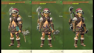 How to Find the Barbarian Armor Set Armor Leg Wraps Helm  Zelda TOTK [upl. by Siro48]