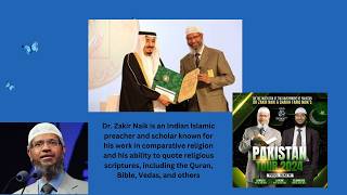 Dr Zakir Naik is an Indian Islamic preacher and scholar [upl. by Lash]