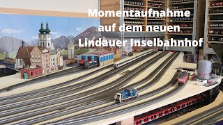 Momentaufnahme auf dem neuen Lindauer Inselbahnhof [upl. by Yrellih]